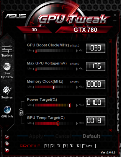 Asus gpu best sale tweak gtx 970